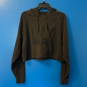 IVY PARK Dark Brown Hoodie Sweater